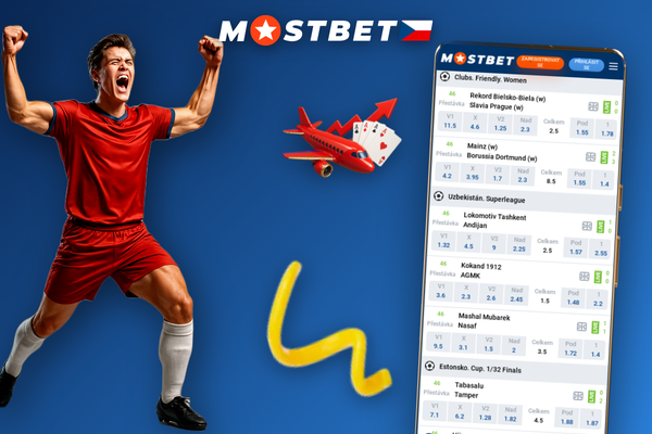 Biometrické přihlášení Face ID do Mostbet iOS aplikace na iPhonu