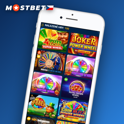 Jackpot až 25 000 CZK jako hlavní cena Mostbet Kola štěstí