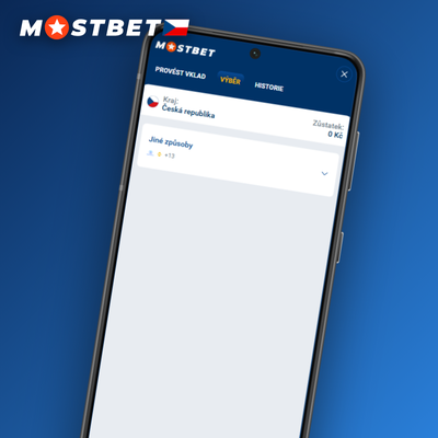 Spolehlivý bankovní převod výher přímo na účet u Mostbet